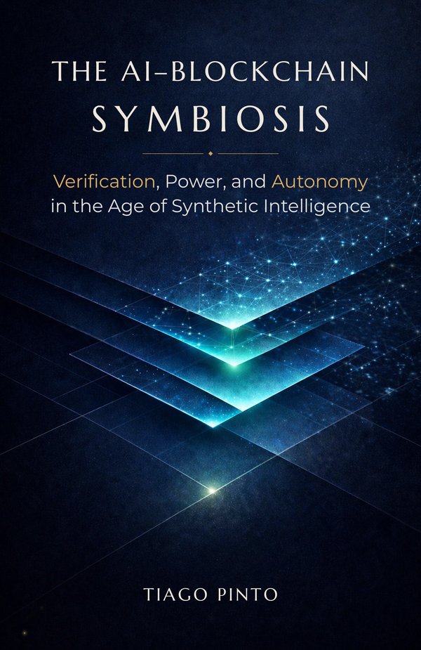 Cover of The AI–Blockchain Symbiosis by Tiago Pinto