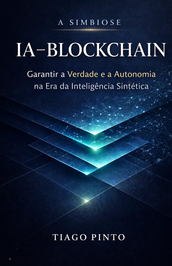 Capa de A Simbiose IA–Blockchain por Tiago Pinto